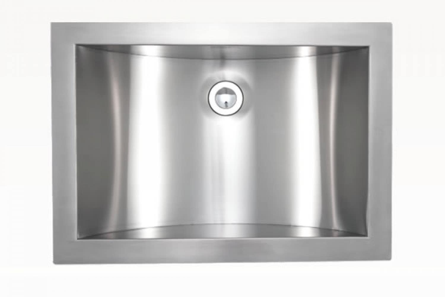 American Imaginations AI-34387 Rectangle Undermount Deck Mount Faucet Bathroom Sink