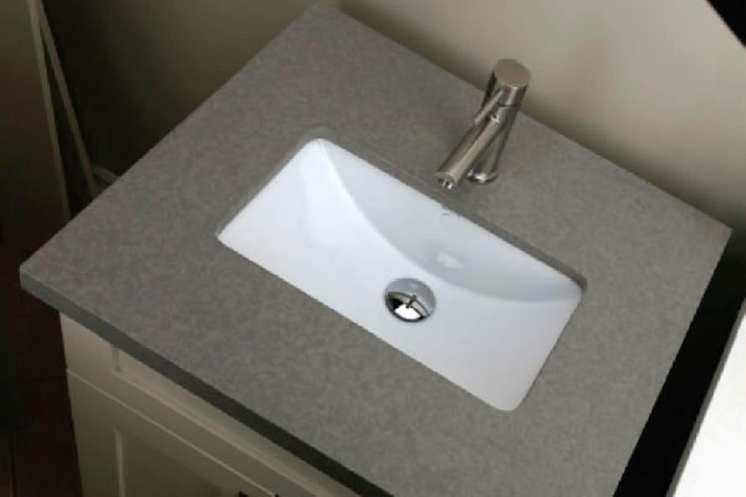American Imaginations AI-34386 16.9-in. W 11-in. D Rectangle Bathroom Undermount Sink White Color