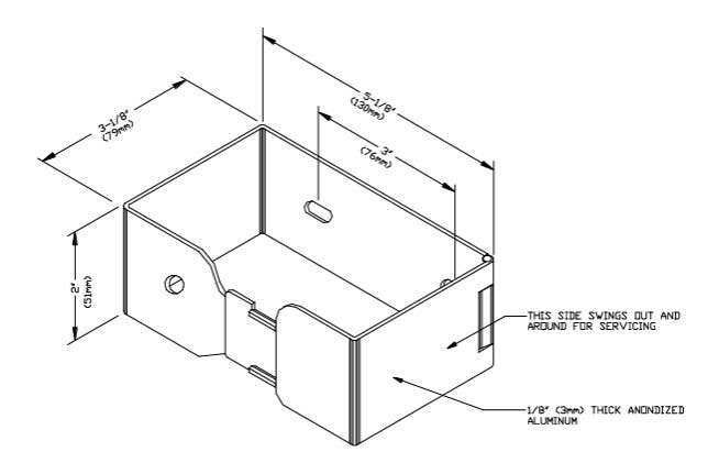 ASI 10-8020 Sav-Haf Toilet Tissue Holder - Surface Mounted