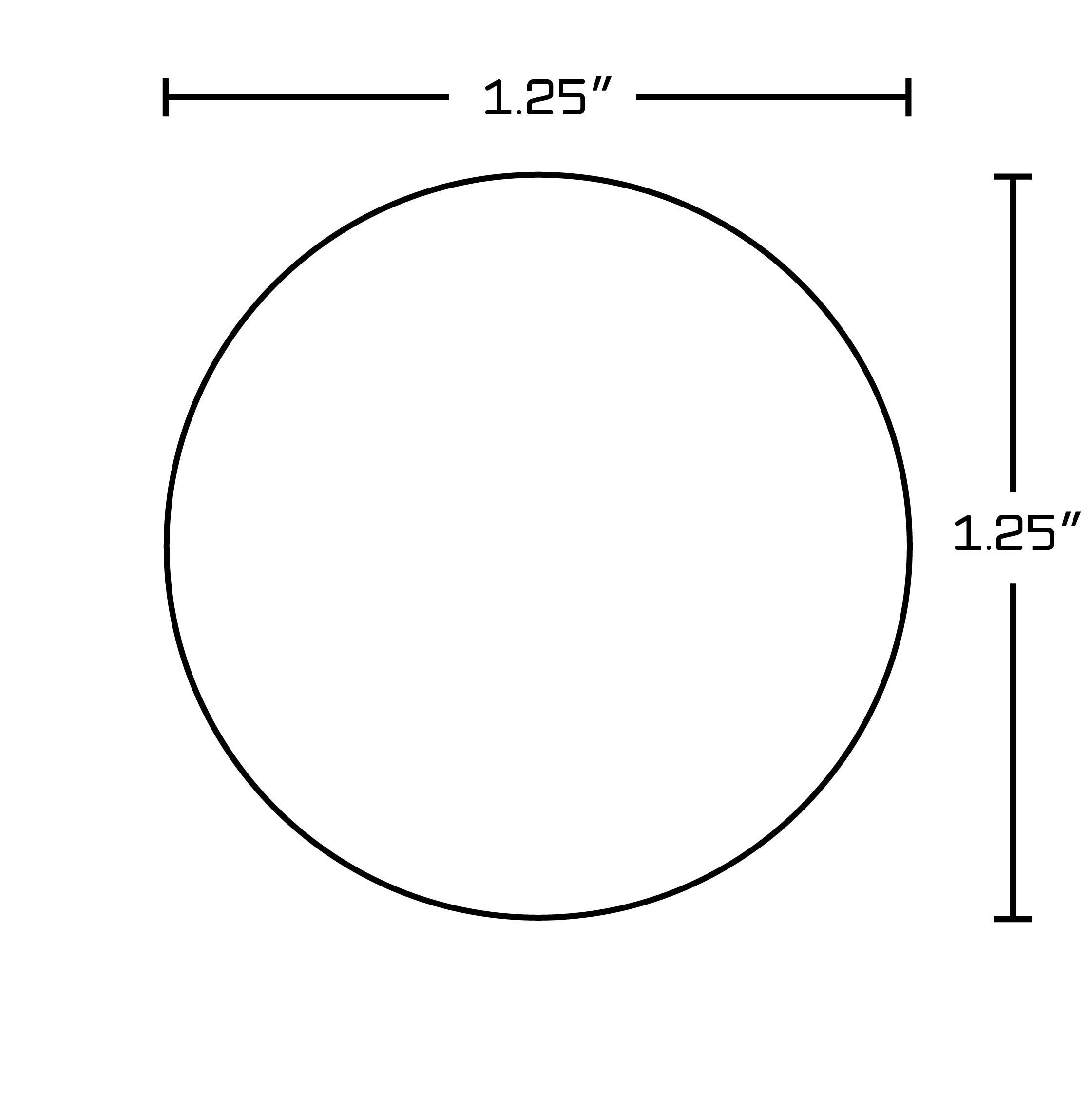 American Imaginations AI-21414 1.25-in. W Round Stainless Steel Cabinet Knob Oil Rubbed Bronze Color