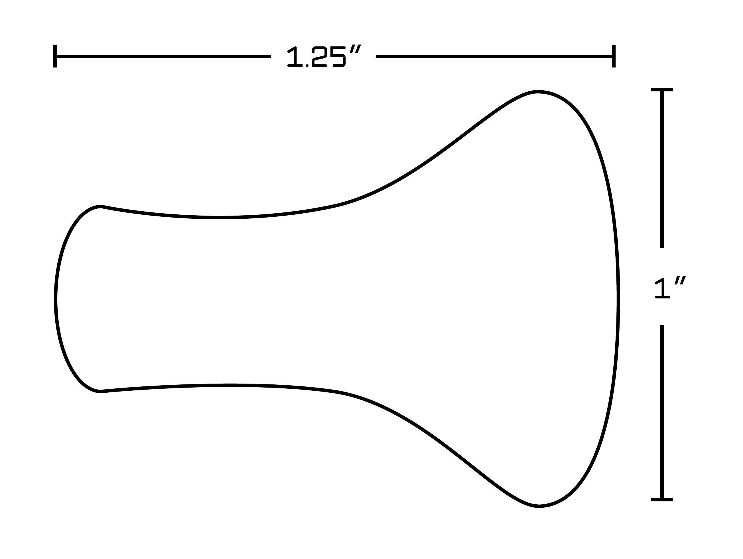 American Imaginations AI-21415 1-in. W Round Stainless Steel Cabinet Knob Black Color