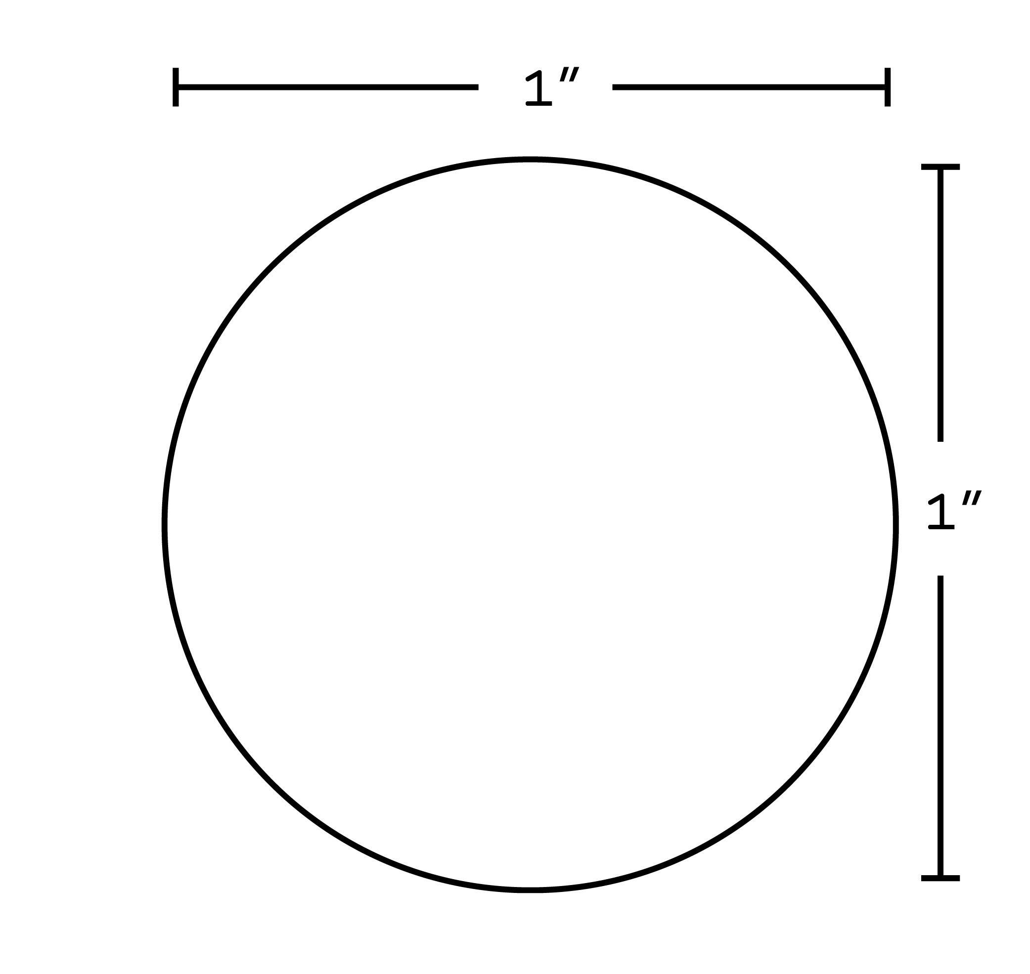 American Imaginations AI-21420 1-in. W Round Stainless Steel Cabinet Knob Oil Rubbed Bronze Color