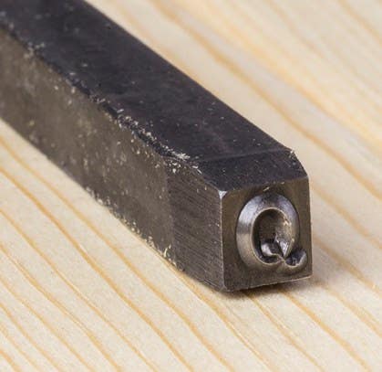 Young Bros Reversed Stamp Letter & Number Set