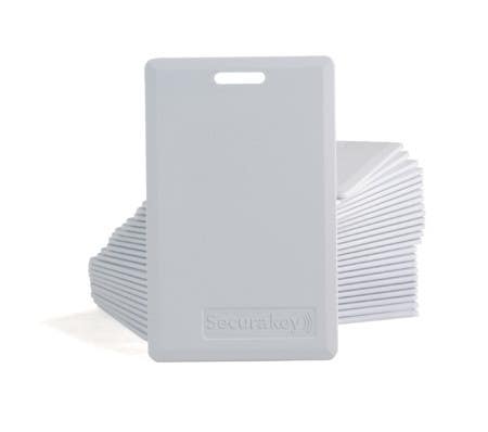 Secura Key RKCM02-PK25 Pack of 25 Molded Cards, 26-bit, Pre-Encoded Facility Code and Sequentially Numbered