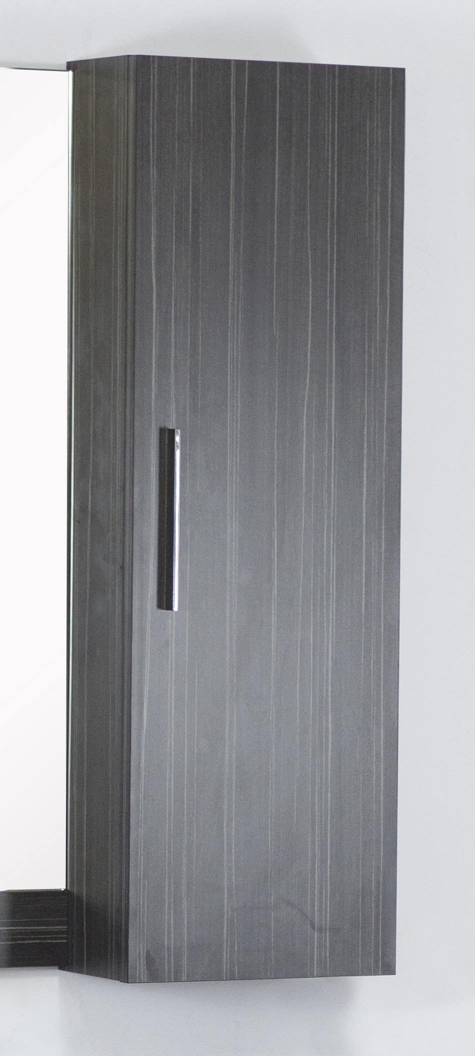 American Imaginations AI-317 Xena Series 12-in. W 36-in. H Modern Plywood-Melamine Medicine Cabinet Dawn Grey