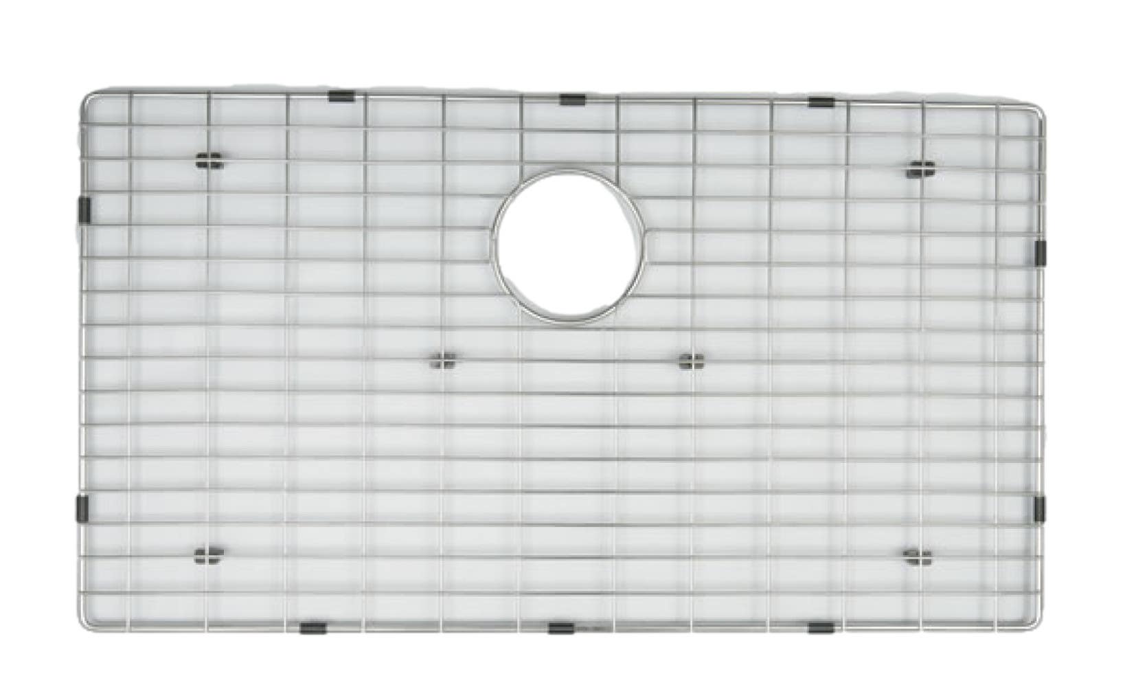 American Imaginations AI-34643 18-in. W X 16-in. D Stainless Steel Kitchen Sink Grid Chrome