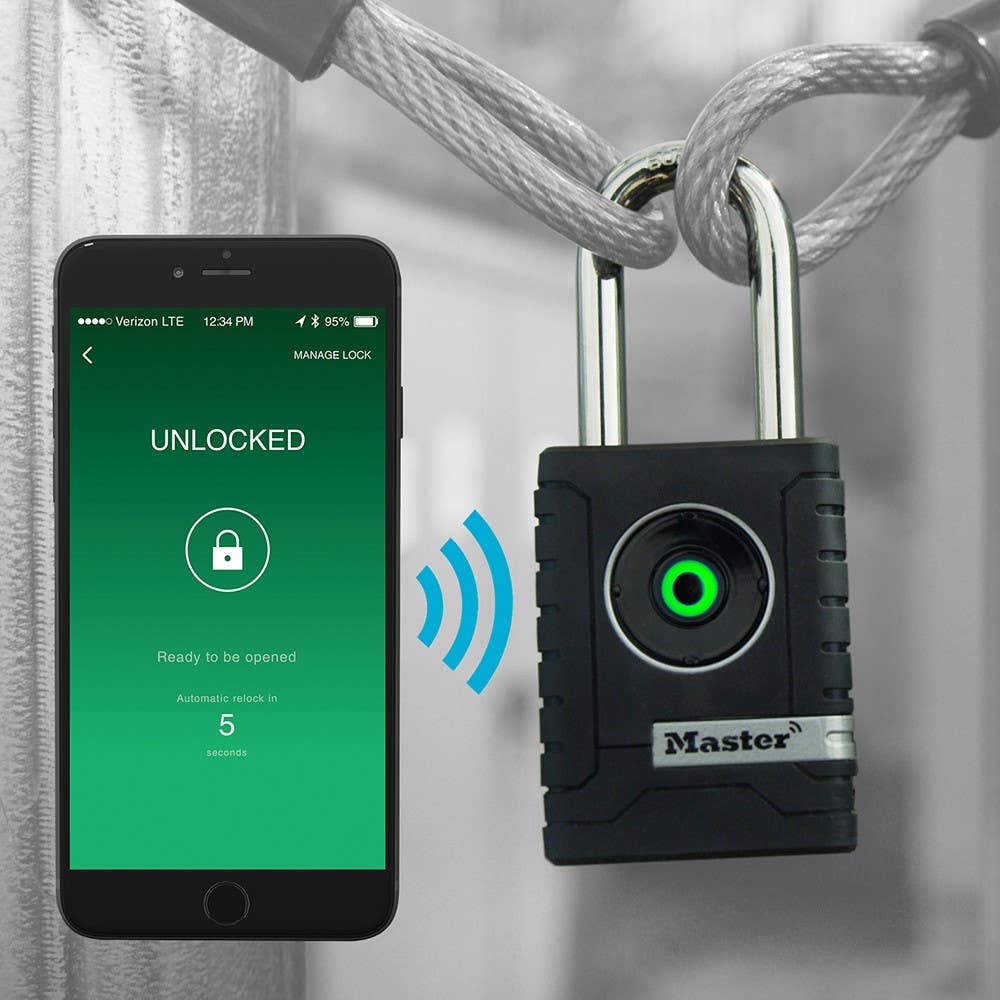 Master Lock 4401LHEC Bluetooth Padlock