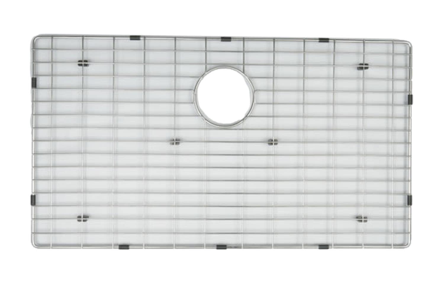 American Imaginations AI-34819 24-in. W X 16-in. D Stainless Steel Kitchen Sink Grid Chrome