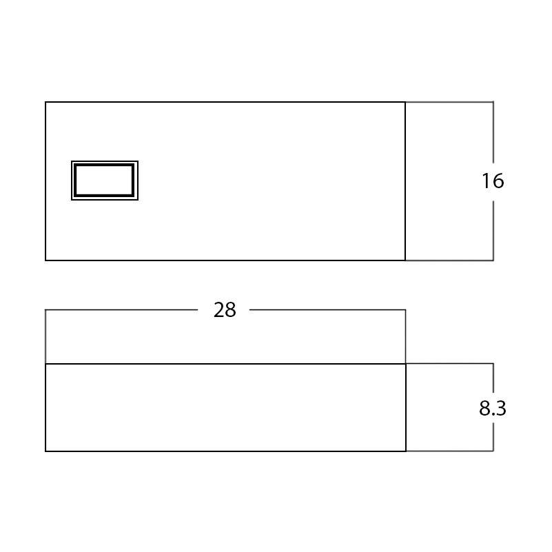 American Imaginations AI-28255 28-in. W Above Counter White Bathroom Vessel Sink For Wall Mount Wall Mount Drilling