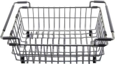 American Imaginations AI-34869 17.75-in. W Rectangle Stainless Steel Kitchen Basket Stainless Steel Color