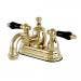Kingston Brass KS710  4" Centerset Faucet w/ Brass Pop-up Drain