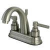Kingston Brass KS861  4" Centerset Faucet w/ Brass Pop-up Drain