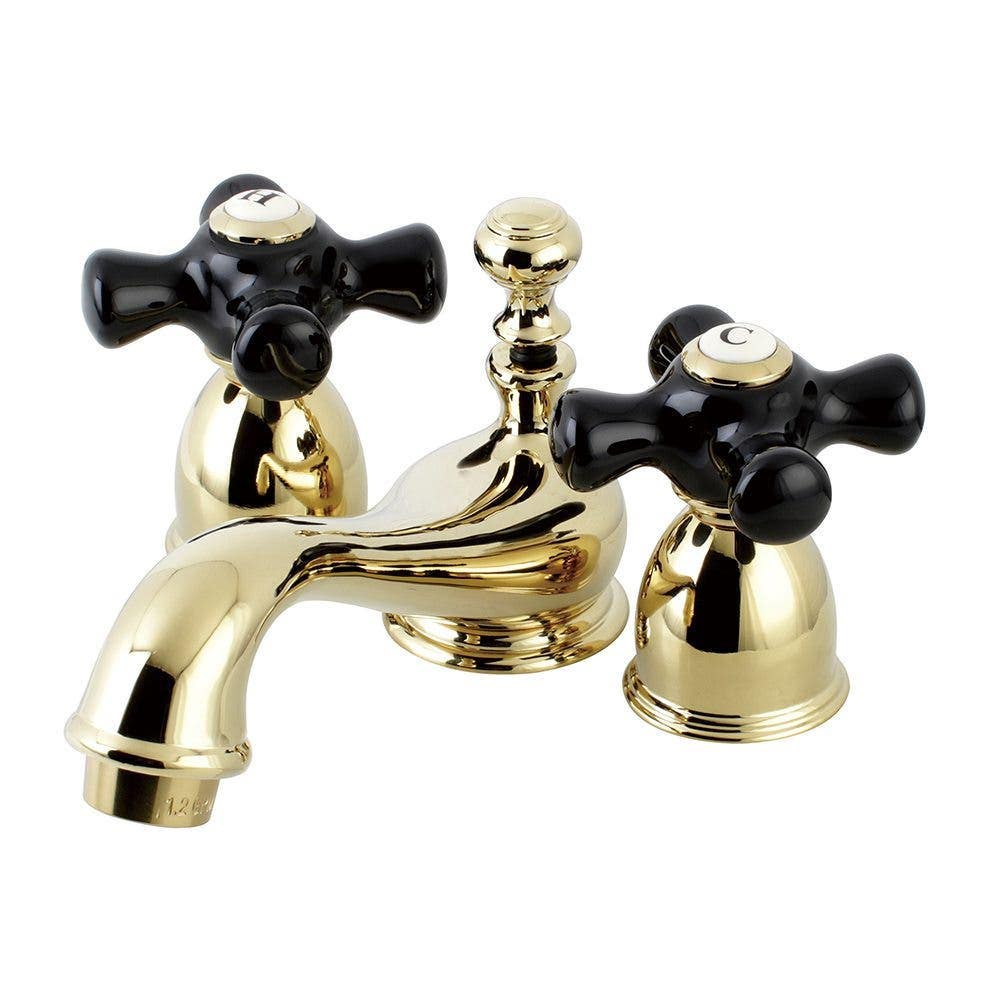 Kingston Brass KS395 Mini Widespread Bathroom Faucet