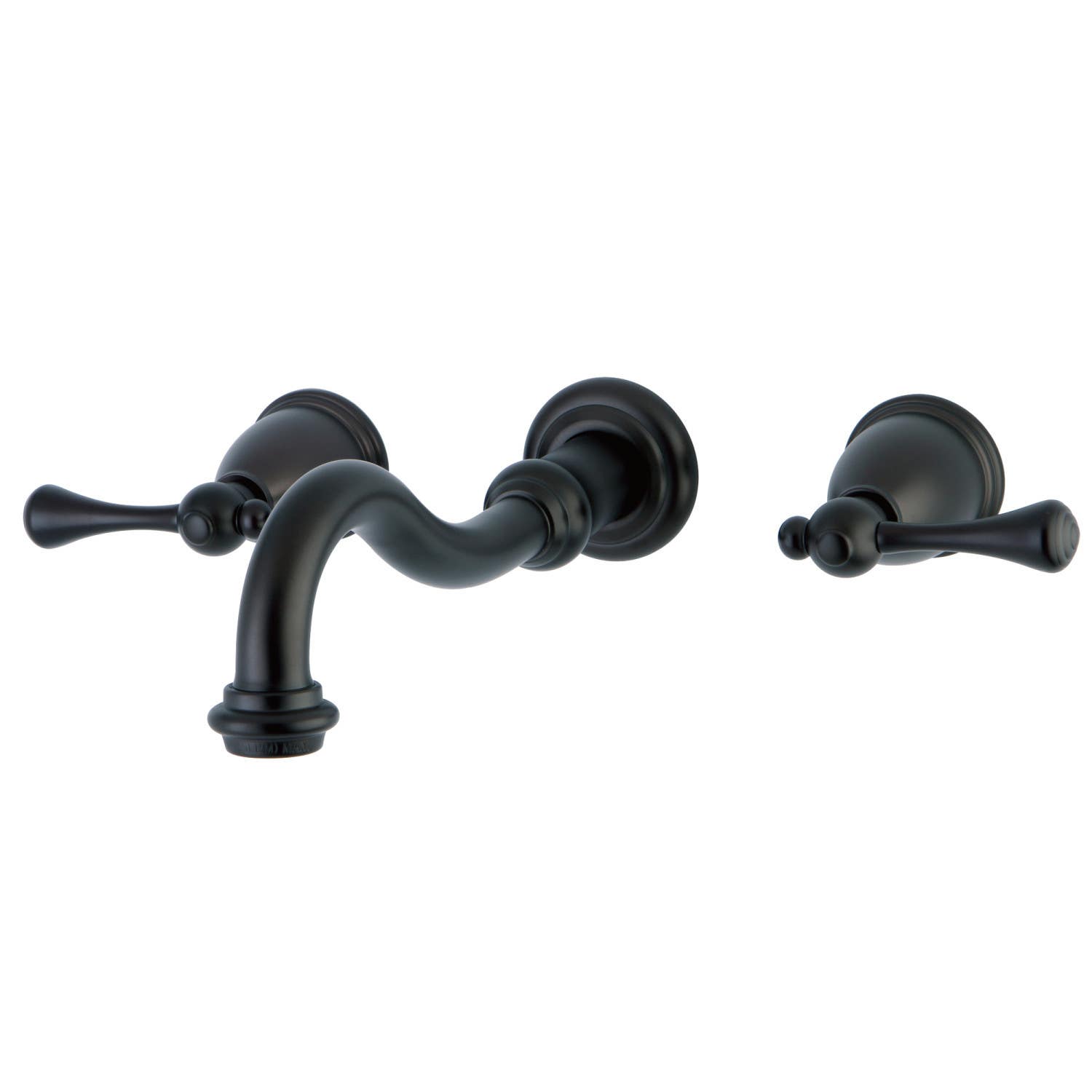 Kingston Brass KS312BL Wall Mount Bathroom Faucets,Buckingham Lever
