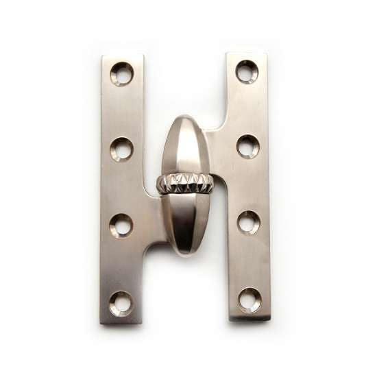 Gruppo Romi F1004FWD Faceted Olive Knuckle Hinge - Daimond Washer