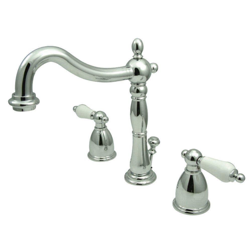 Kingston Brass KB197BPL Widespread Bathroom Faucets