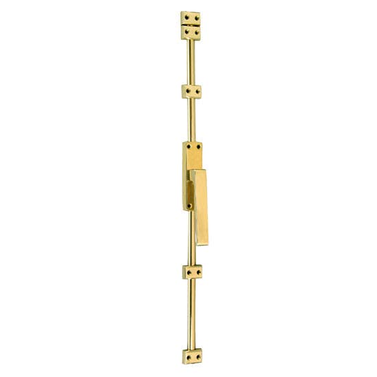 Gruppo Romi 1274 Solid Brass Cremone Bolt with Lever