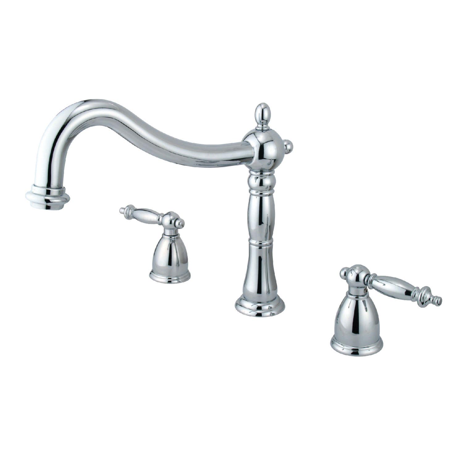 Kingston Brass KS134TL Roman Tub Filler,Metal Lever