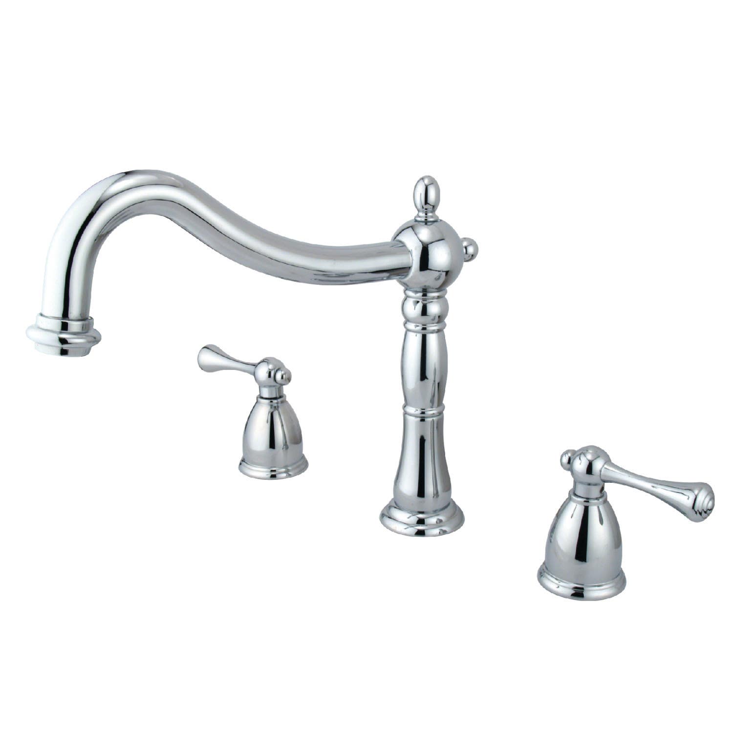 Kingston Brass KS134BL Roman Tub Filler,Metal Lever