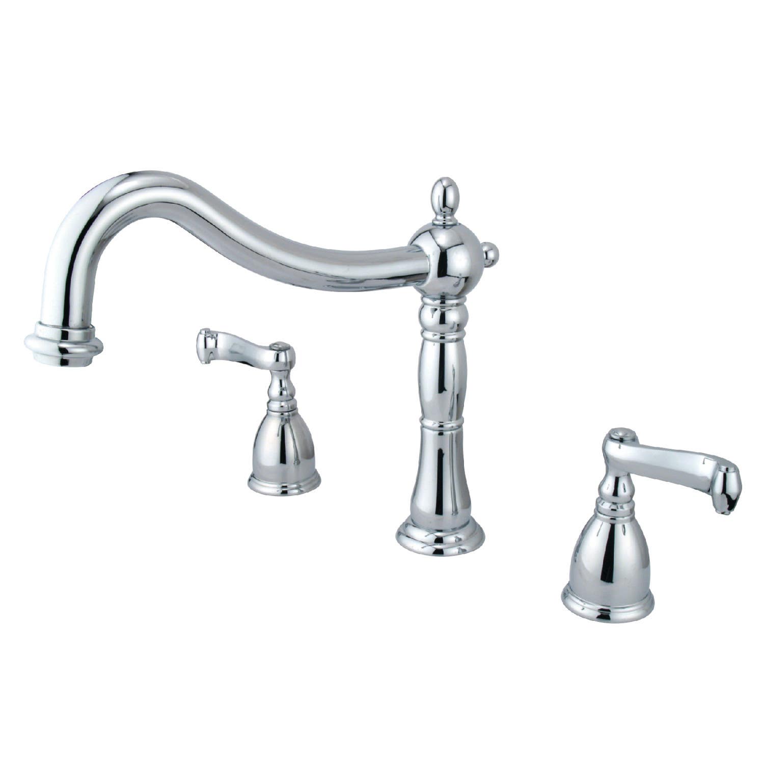Kingston Brass KS134FL Roman Tub Filler,Metal Lever