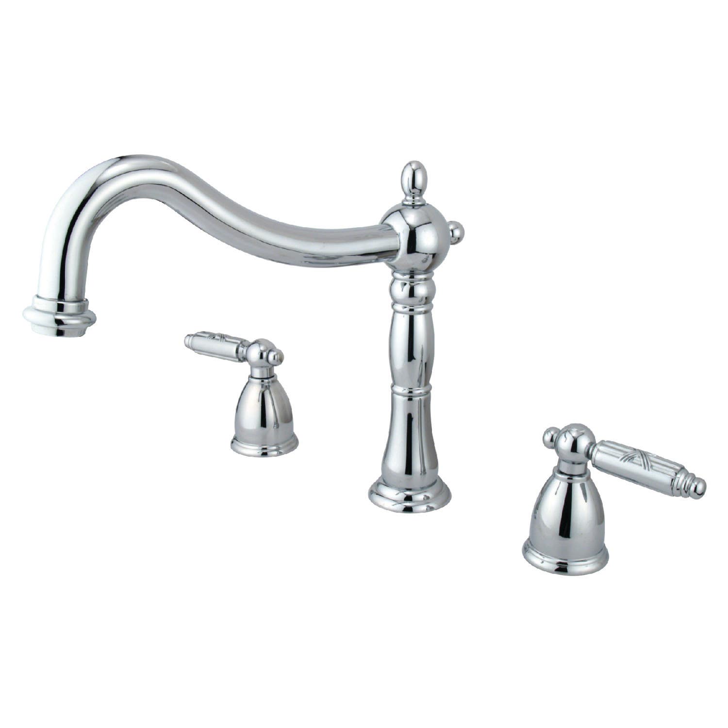 Kingston Brass KS134GL Roman Tub Filler,Metal Lever