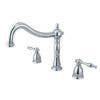 Kingston Brass KS134NL Roman Tub Filler,Metal Lever