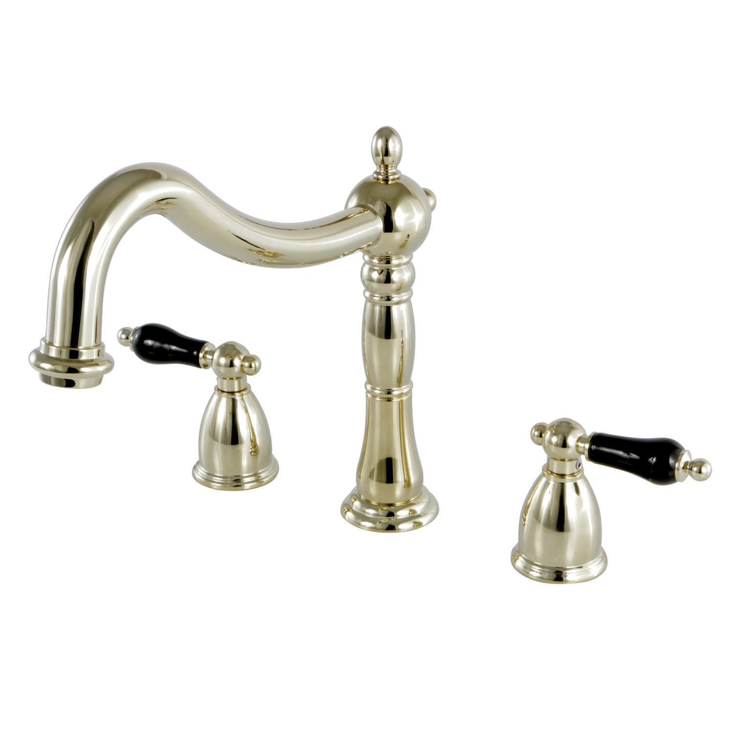 Kingston Brass KS134PKL Roman Tub Filler,Metal Lever