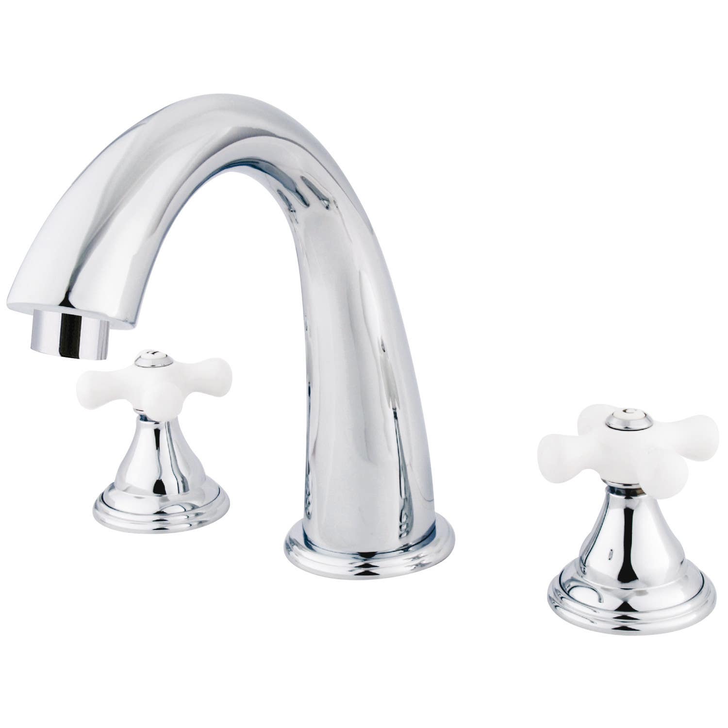 Kingston Brass KS536AL/AX/PL/PX Roman Tub Filler