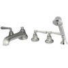 Kingston Brass KS43015HL Roman Tub Filler With Handshower