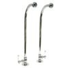 Kingston Brass CC45 Freestanding Bath Supply Line With Shut-Off Valve
