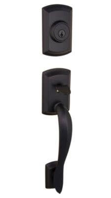 Kwikset AVH Avalon 800/802 Series Handleset w/ Interior Pack Trim