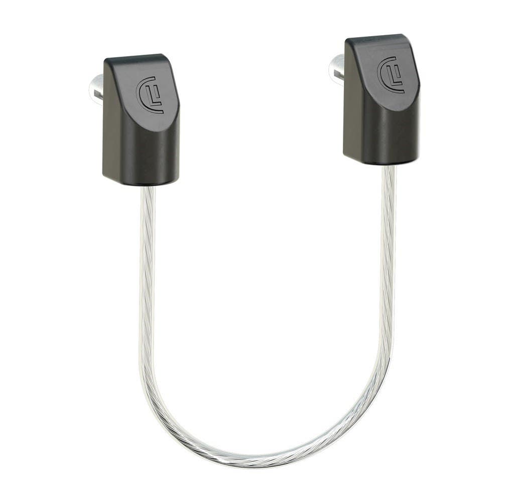 Locinox U-SAFE Stainless Steel Safety Cable For Gates Up To 1,100 lbs, Cable Length - 11 13/16"