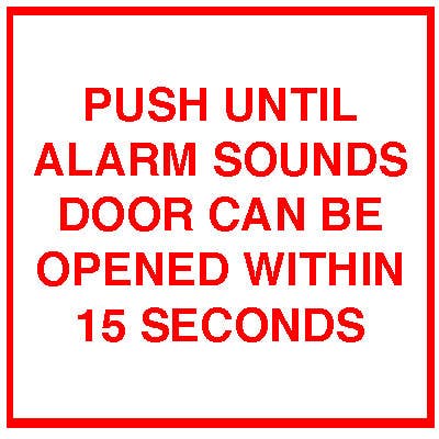 BEA 50.0336 Signage for 10MAGDE1