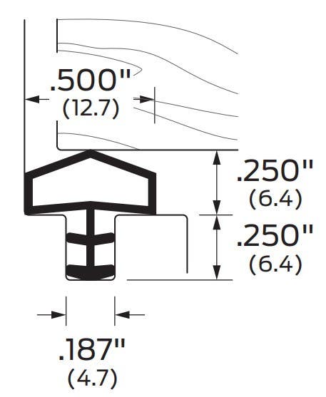 ZERO 8810S Silicone Kerf Seal