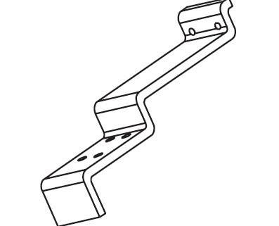 Rixson 10600-025/028 Hollow Metal Reinforced Plate