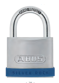 Abus 5/50HB25 Silver Rock Padlock