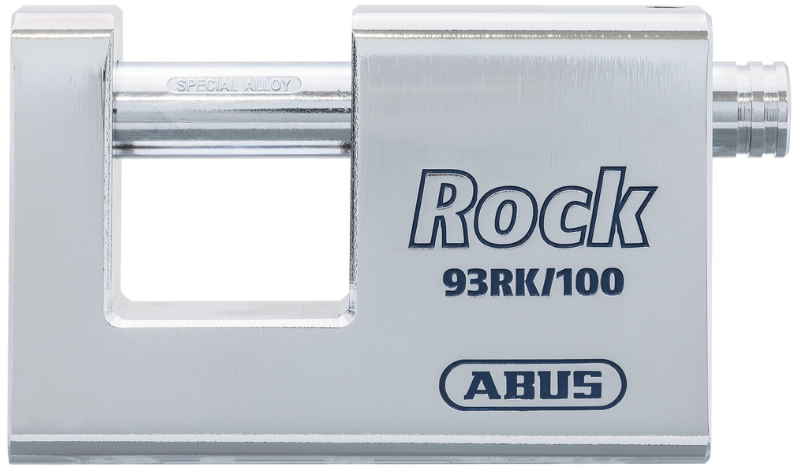 Abus 93RK/110  Steel Padlock Oval Cylinder w/o cyl.
