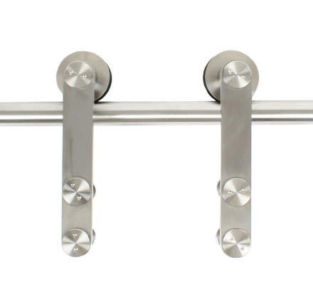 Pamex DD11 Surface mount, Strap Wheel, for Wood Doors, Soft Closing, Stainless Steel