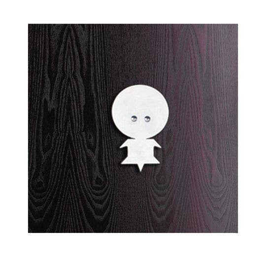 Philip Watts BETTY Signage,Stainless Steel-Satin Brushed Only