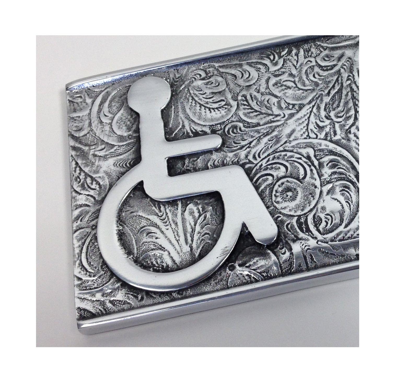 Philip Watts VINTAGE DISABLED (350mm X 50mm) Signage