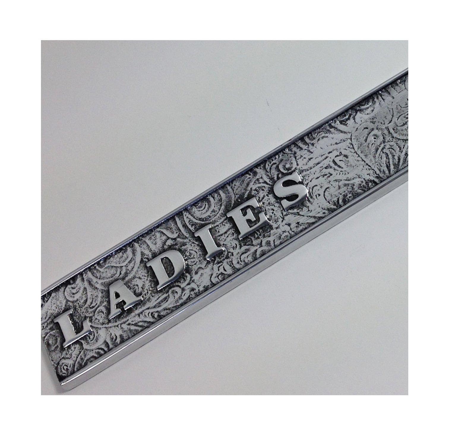 Philip Watts VINTAGE LADIES (350mm X 50mm) Signage