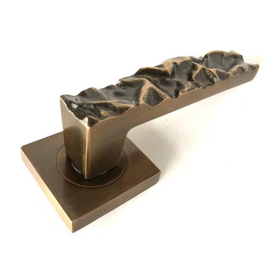 Philip Watts CRUSHED Lever Handle (140mm)