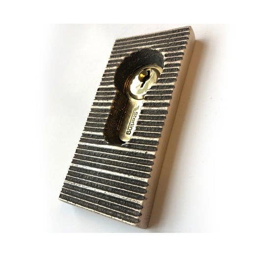 Philip Watts Crushed, Facet, Woodland, Comb Escutcheons (65mm x 33mm)