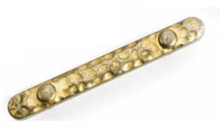 Laurey 37776 3" Nevada Pull - Antique Pewter w\ Stone Wash