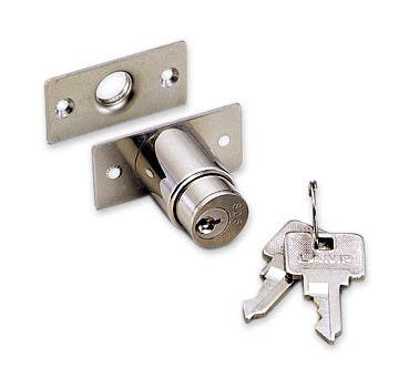 Sugatsune 2100M-801 Cabinet Push Lock, Door Thickness-20 mm (25/32")