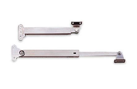 Sugatsune L S/S Lid Stay, Finish-Satin