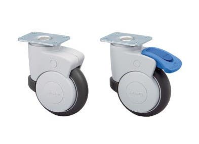 Sugatsune MX-125P Dual Brake Caster (Plate Type)