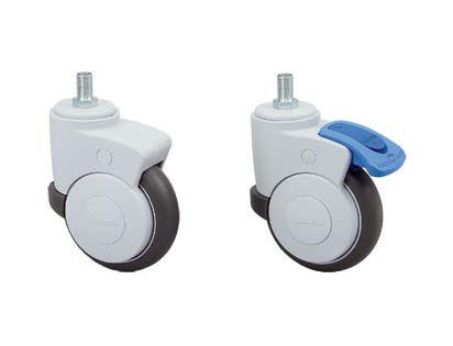 Sugatsune MX-125N Dual Brake Caster (Threaded Bolt Type)