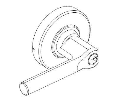 Schlage BRW Broadway ND-Series Grade 1 Cylindrical Levered Lock