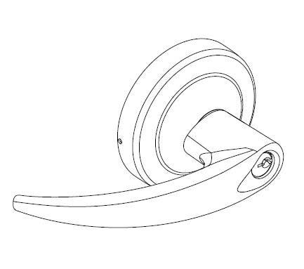 Schlage OME Omega ND-Series Grade 1 Cylindrical Levered Lock